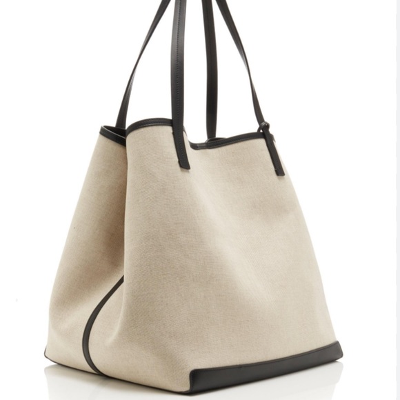 The Row Canvas Park Tote - Black - Picture 9 of 16